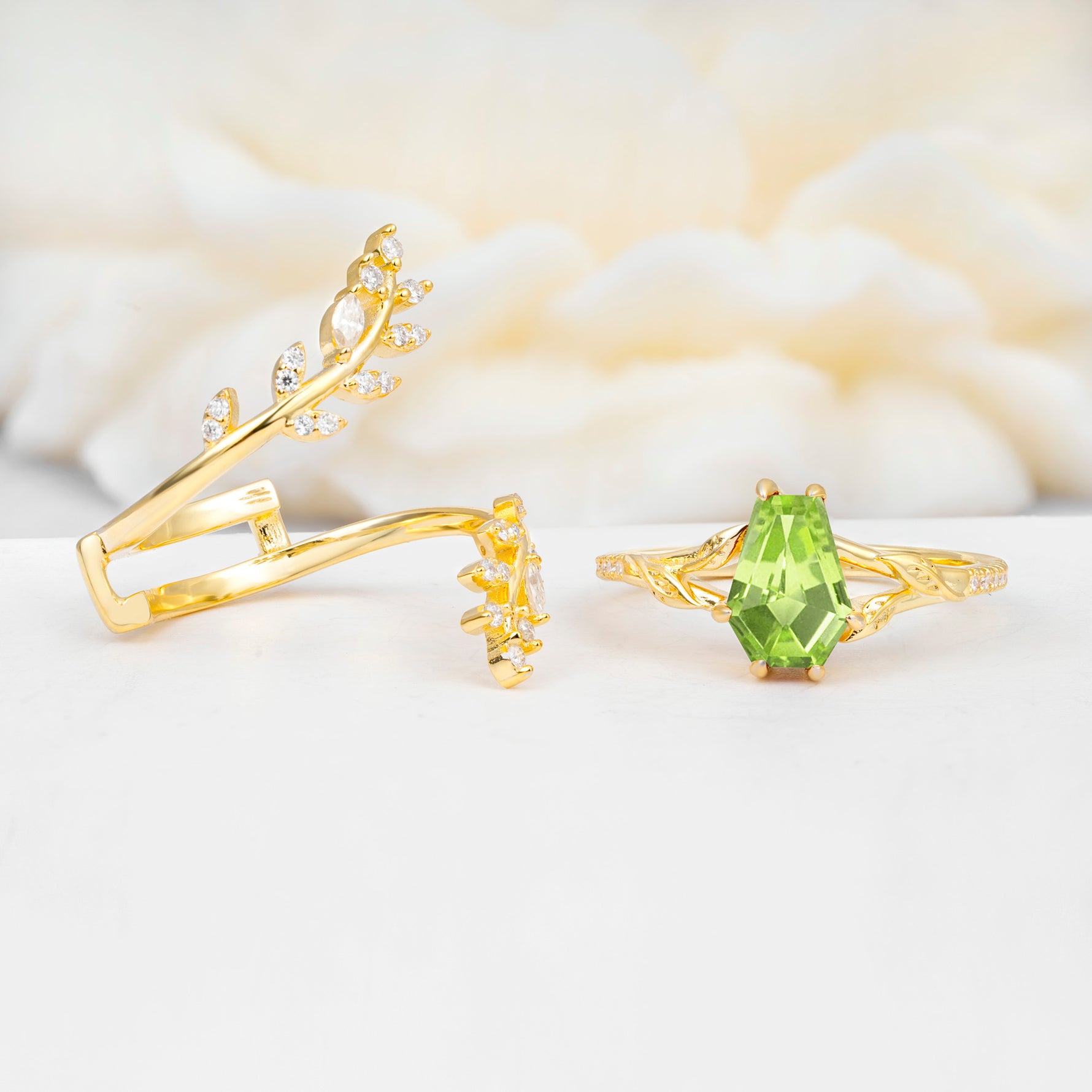 SR17144 Peridot Ring - Additional view
