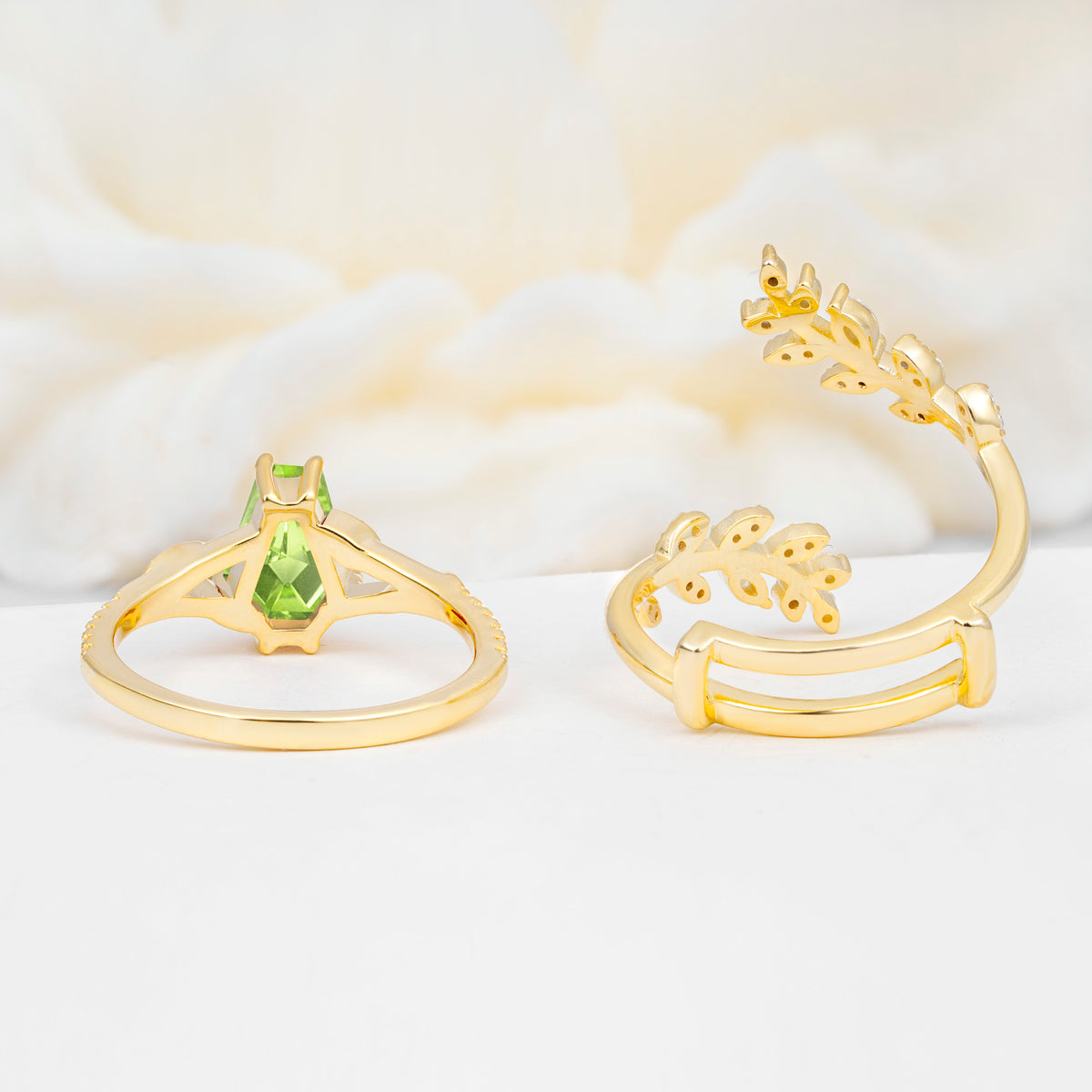 SR17144 Peridot Ring - Additional view