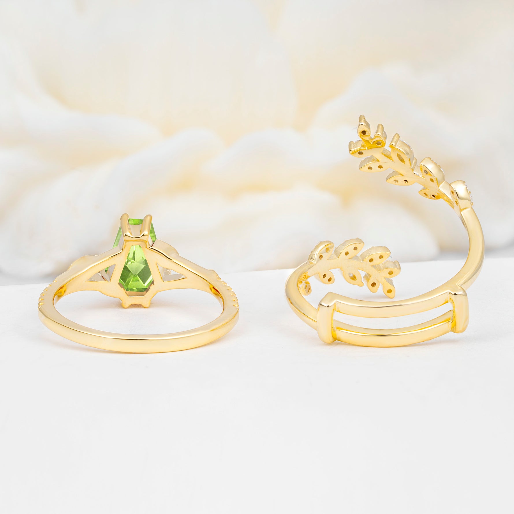 SR17144 Peridot Ring - Additional view
