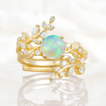 SR17148 Fire Opal Ring - Additional view