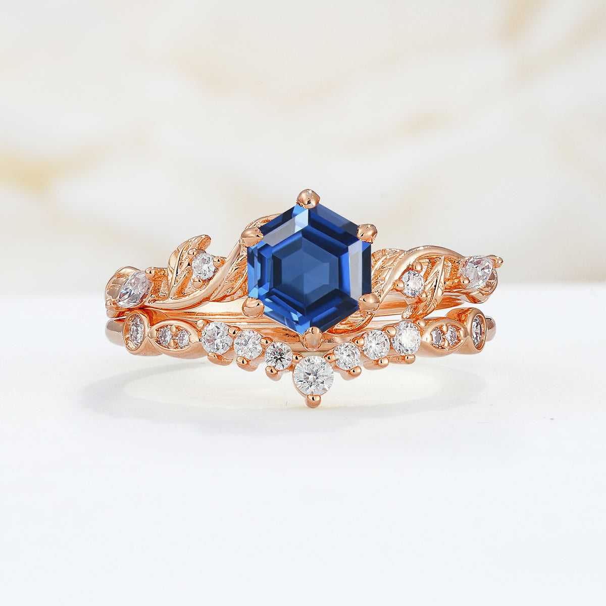 SR17149 Sapphire Ring - Additional view