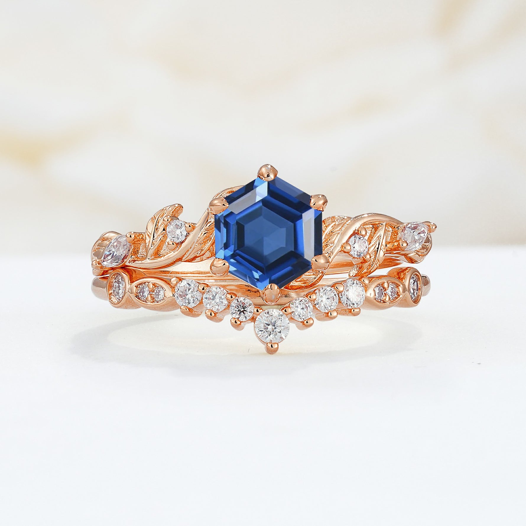 SR17149 Sapphire Ring - Additional view