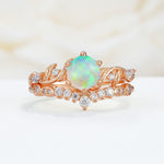 SR17149 Fire Opal Ring - Additional view