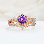 SR17149 Amethyst Ring - Additional view