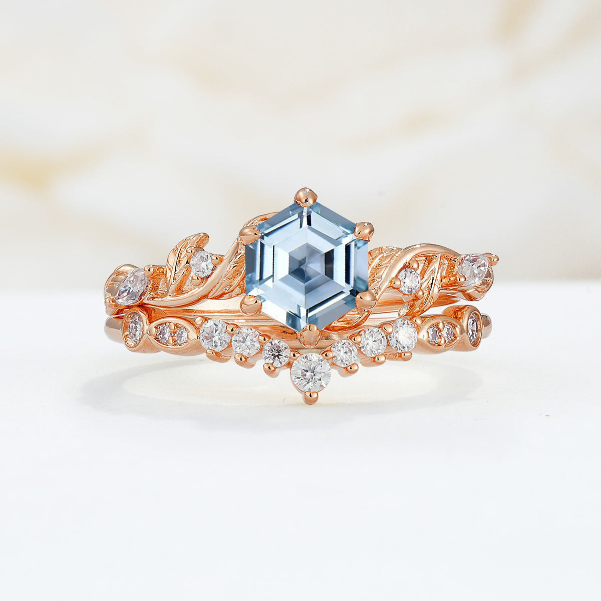 SR17149 Aquamarine Ring - Additional view