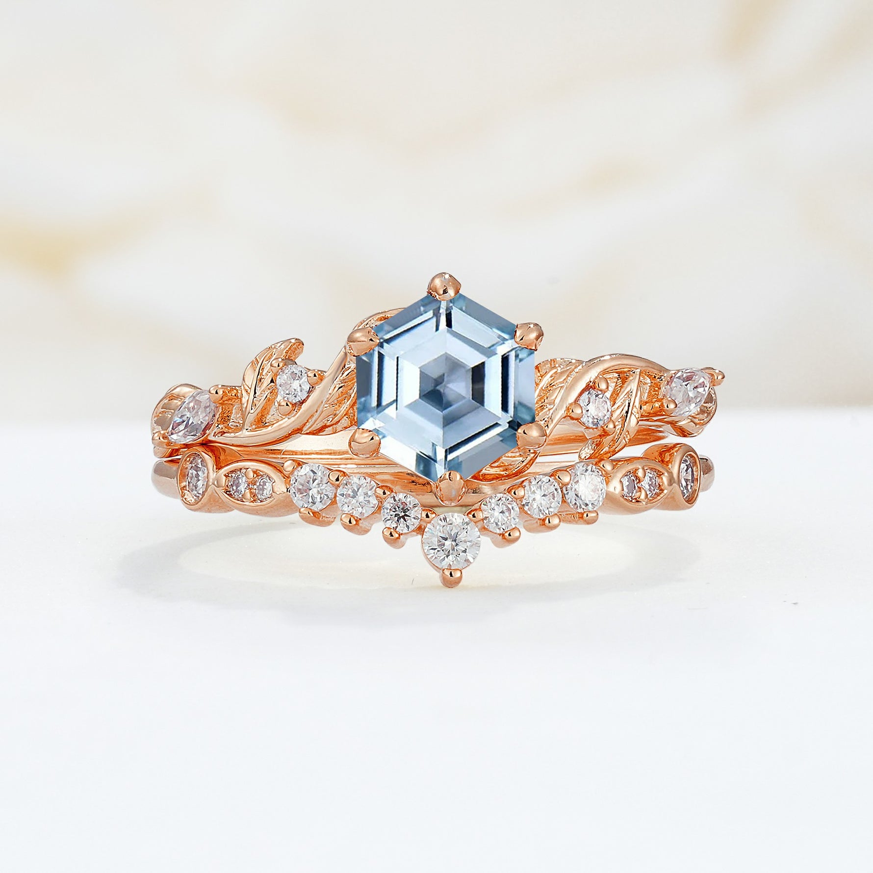 SR17149 Aquamarine Ring - Additional view