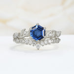 SR17149 Sapphire Ring - Additional view