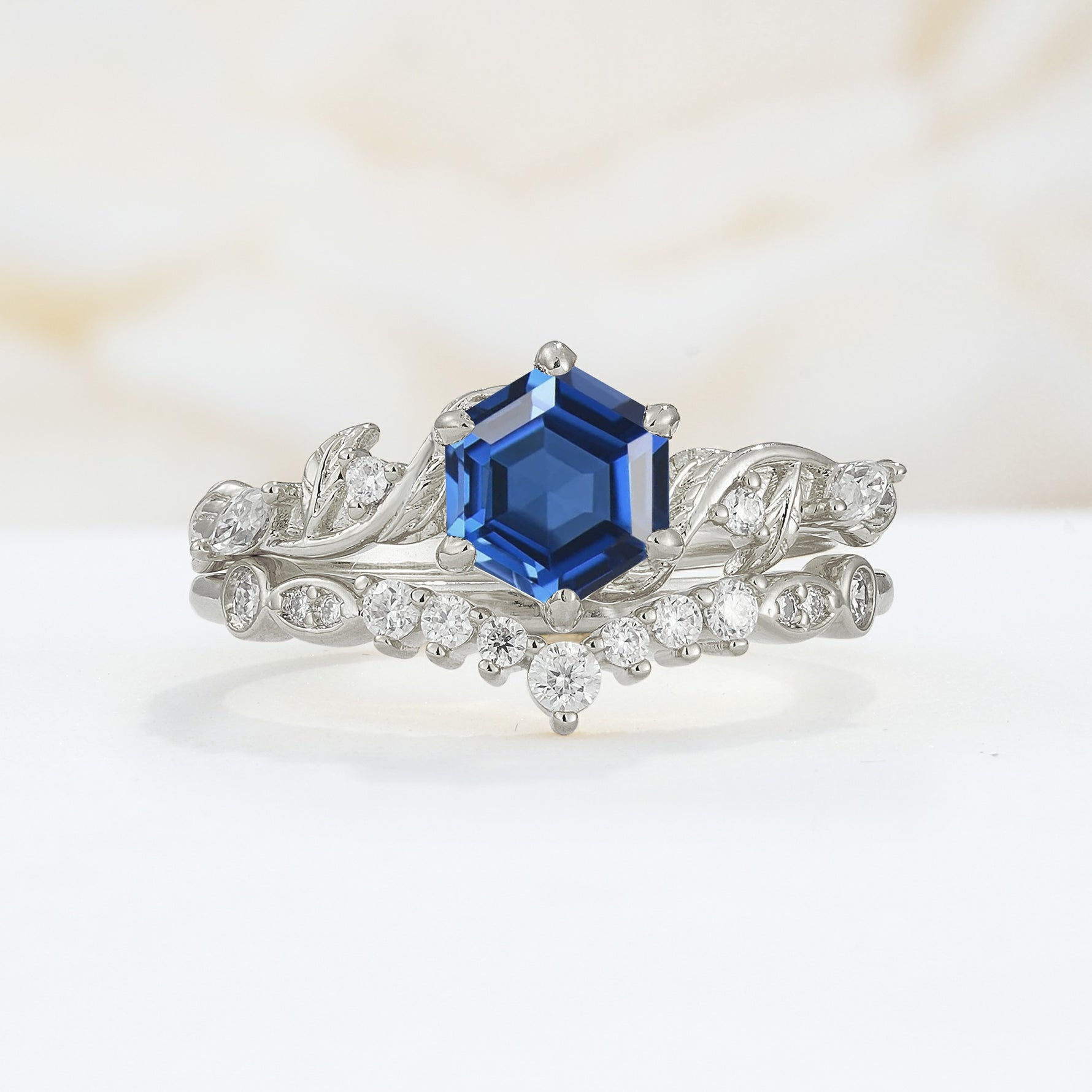 SR17149 Sapphire Ring - Additional view
