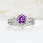SR17149 Amethyst Ring - Additional view