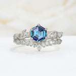 SR17149 Alexandrite Ring - Additional view