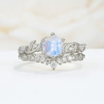 SR17149 Moonstone Ring - Additional view