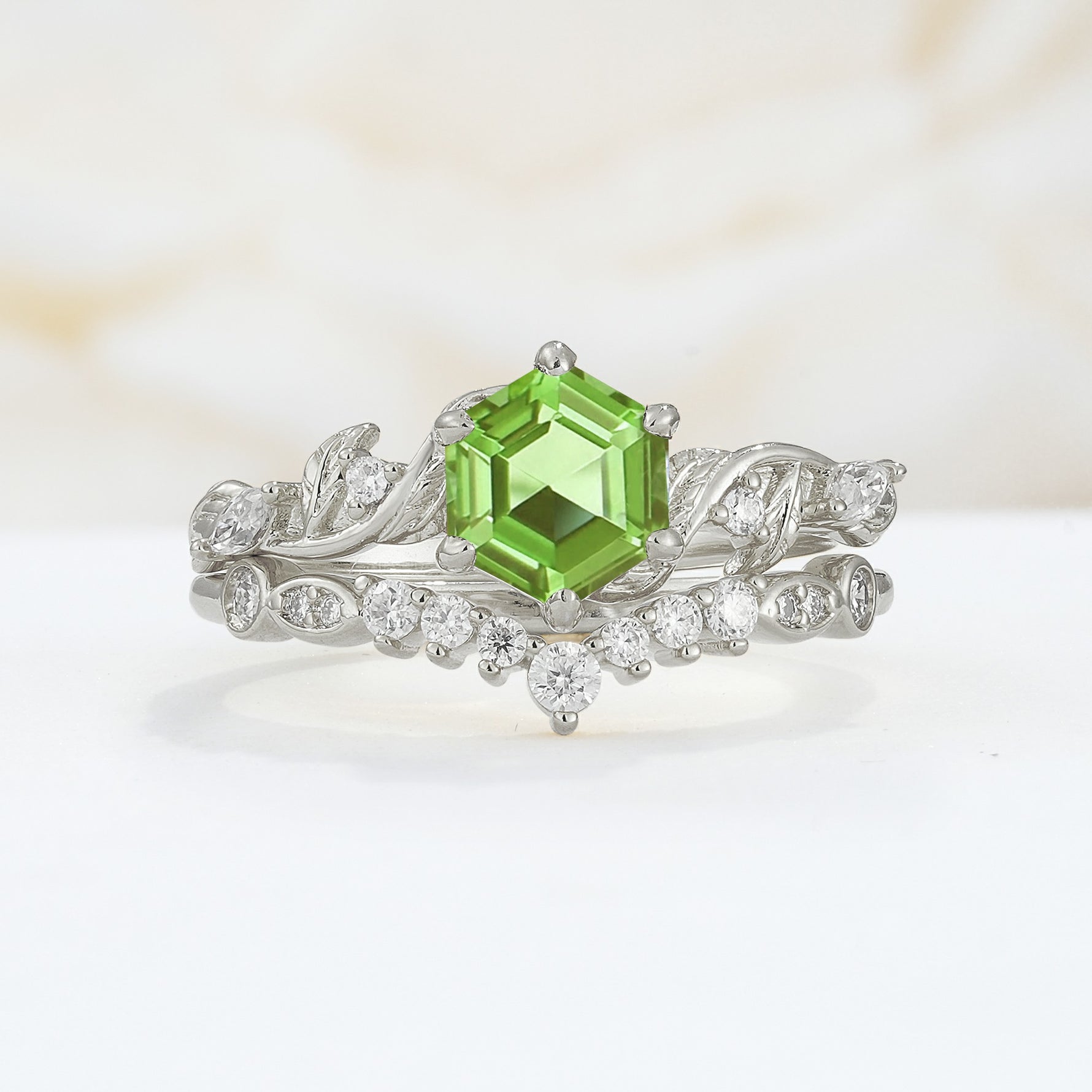 SR17149 Peridot Ring - Additional view