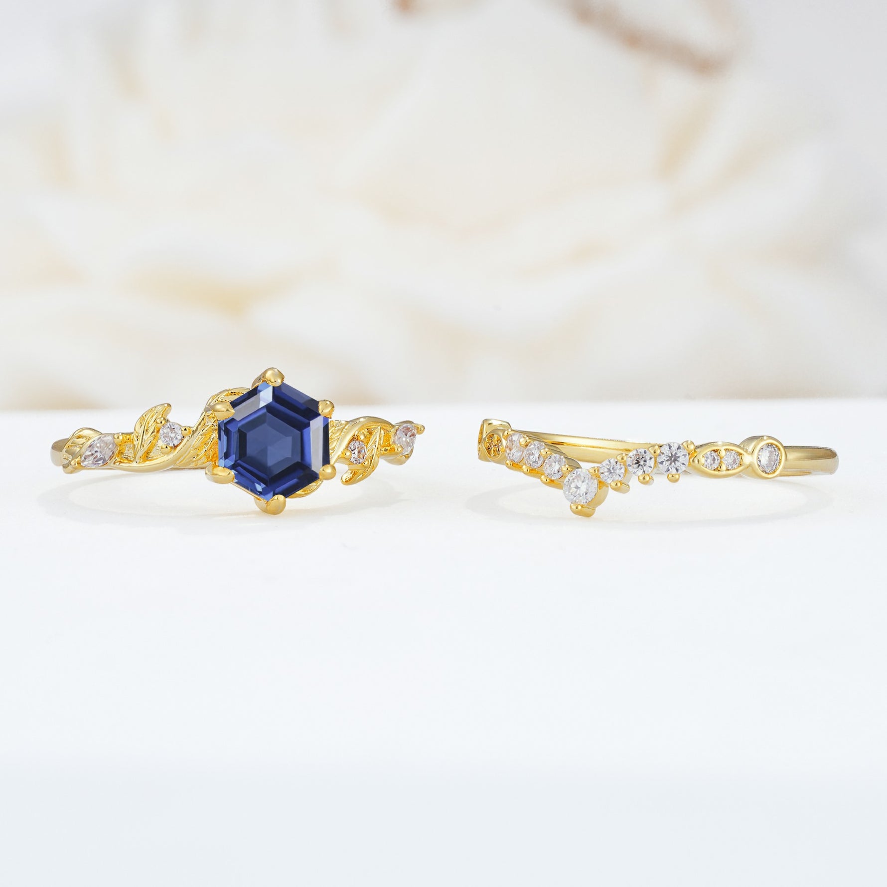 SR17149 Tanzanite Ring - White-Gold