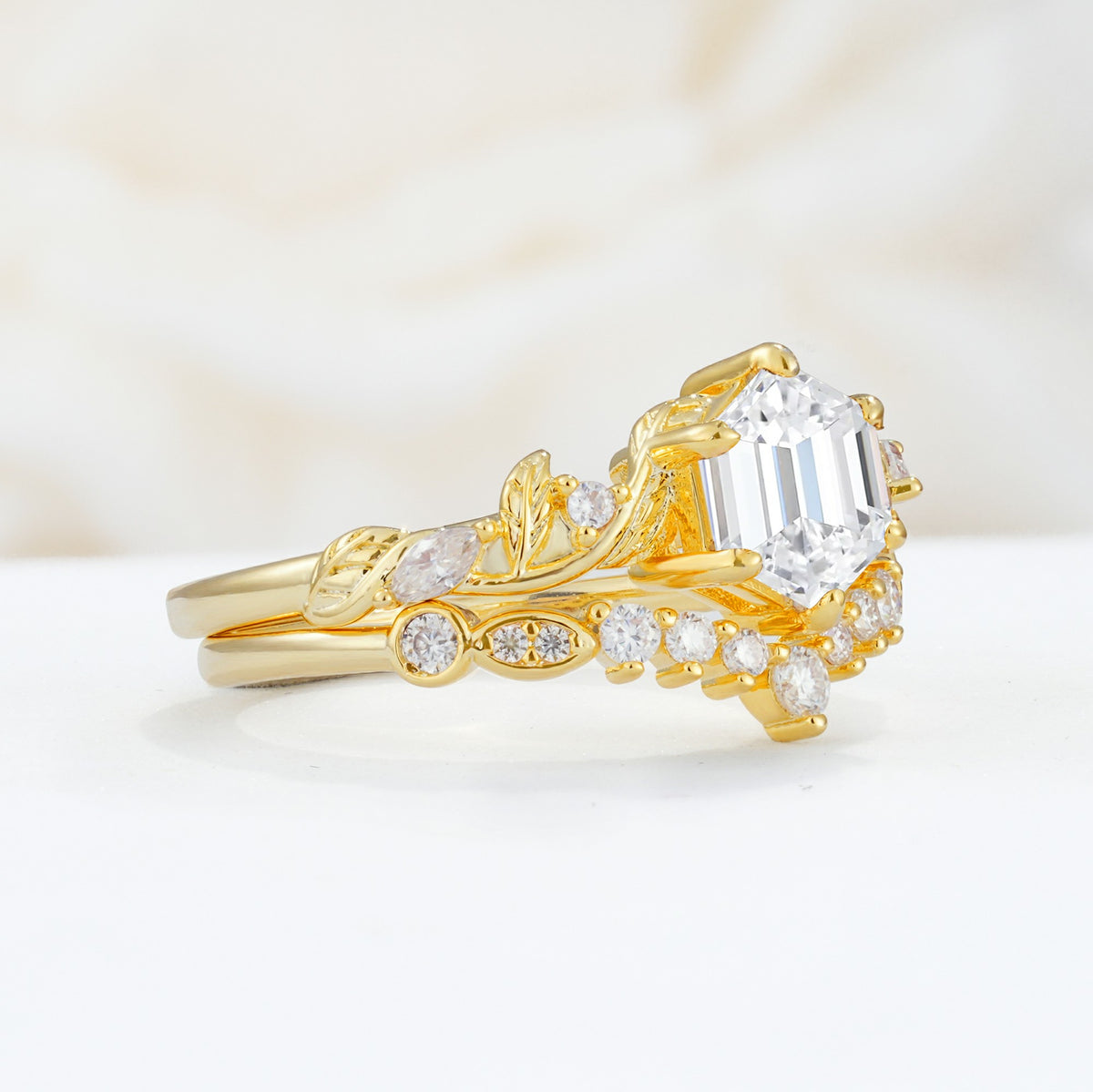 SR17149 Lab Diamond Ring - Rose-Gold