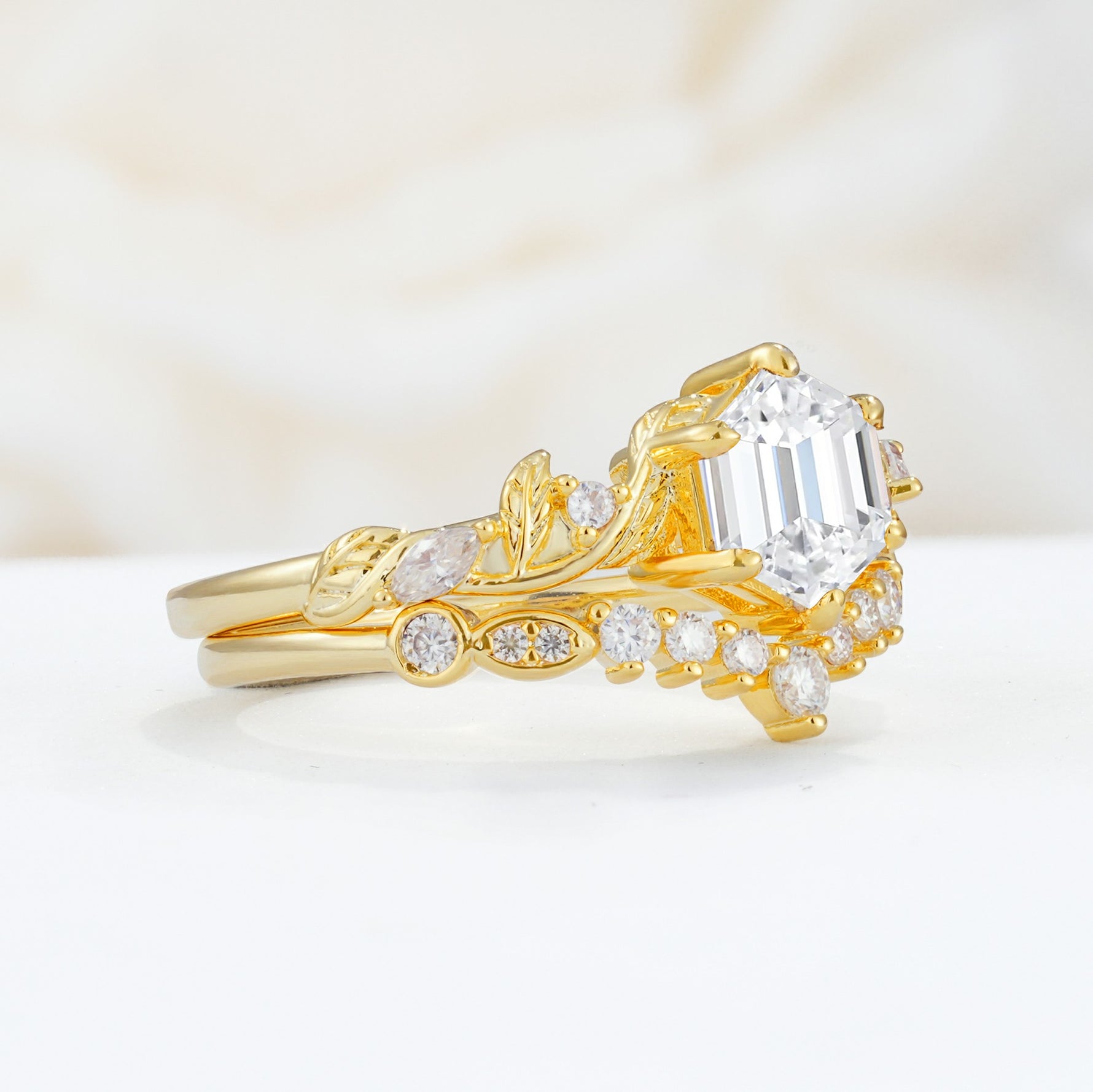SR17149 Lab Diamond Ring - Rose-Gold