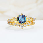 SR17149 Alexandrite Ring - Yellow-Gold