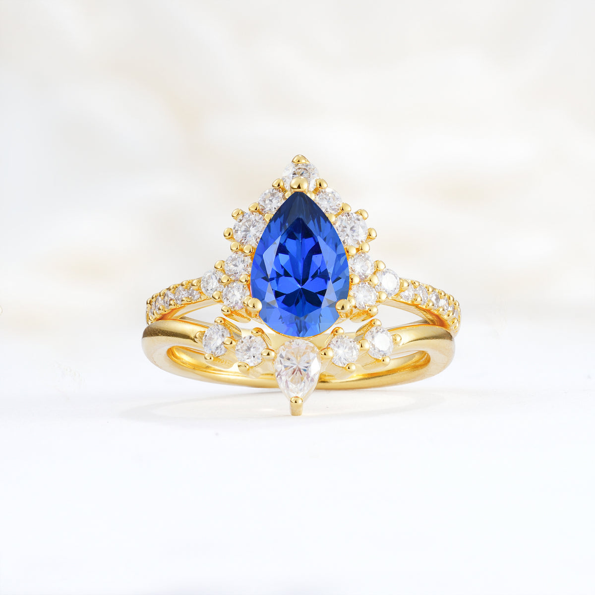 SR17164 Sapphire Ring - Additional view