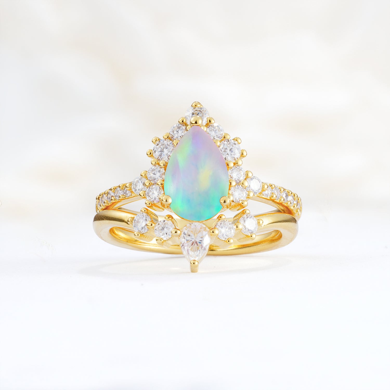 SR17164 Fire Opal Ring - Additional view
