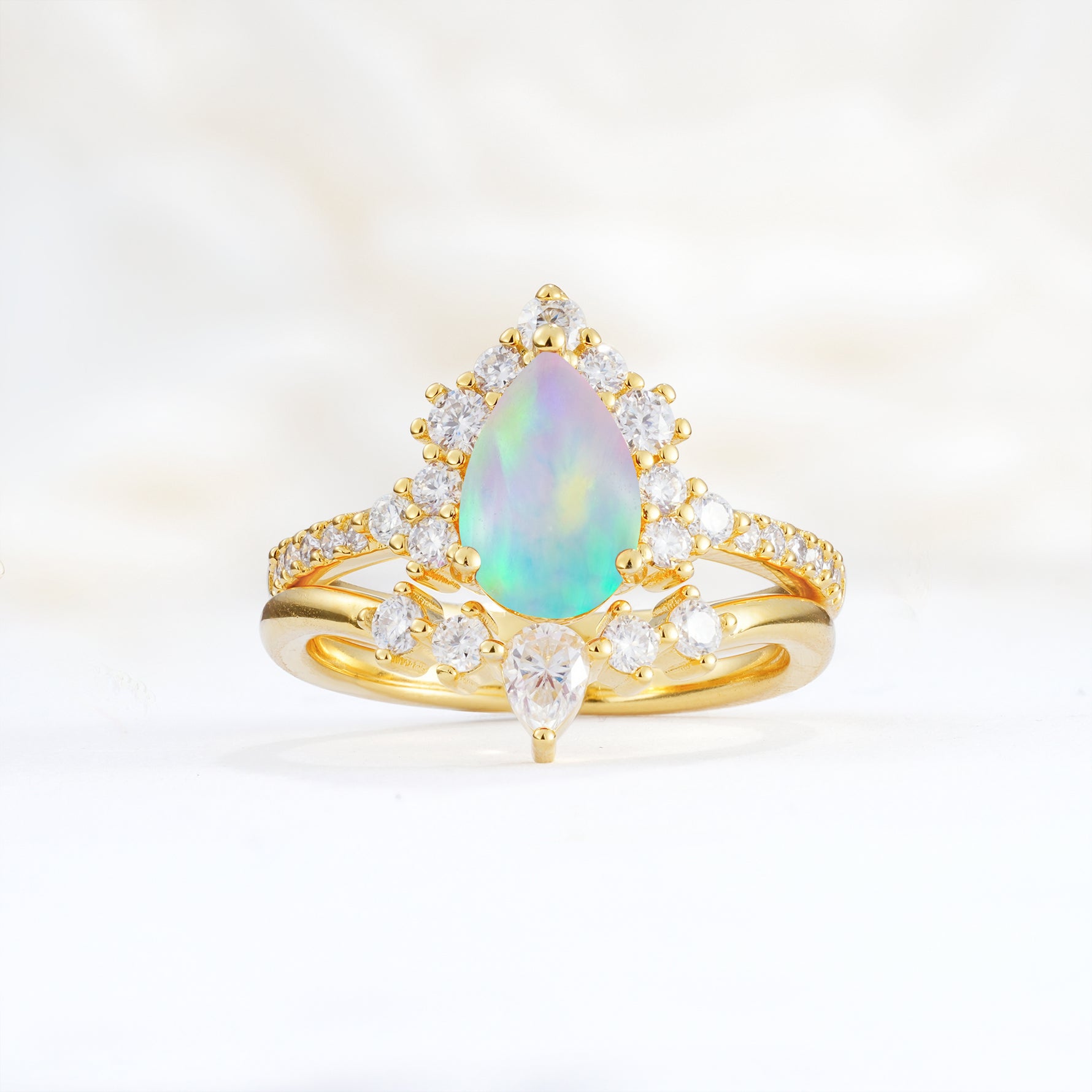 SR17164 Fire Opal Ring - Additional view