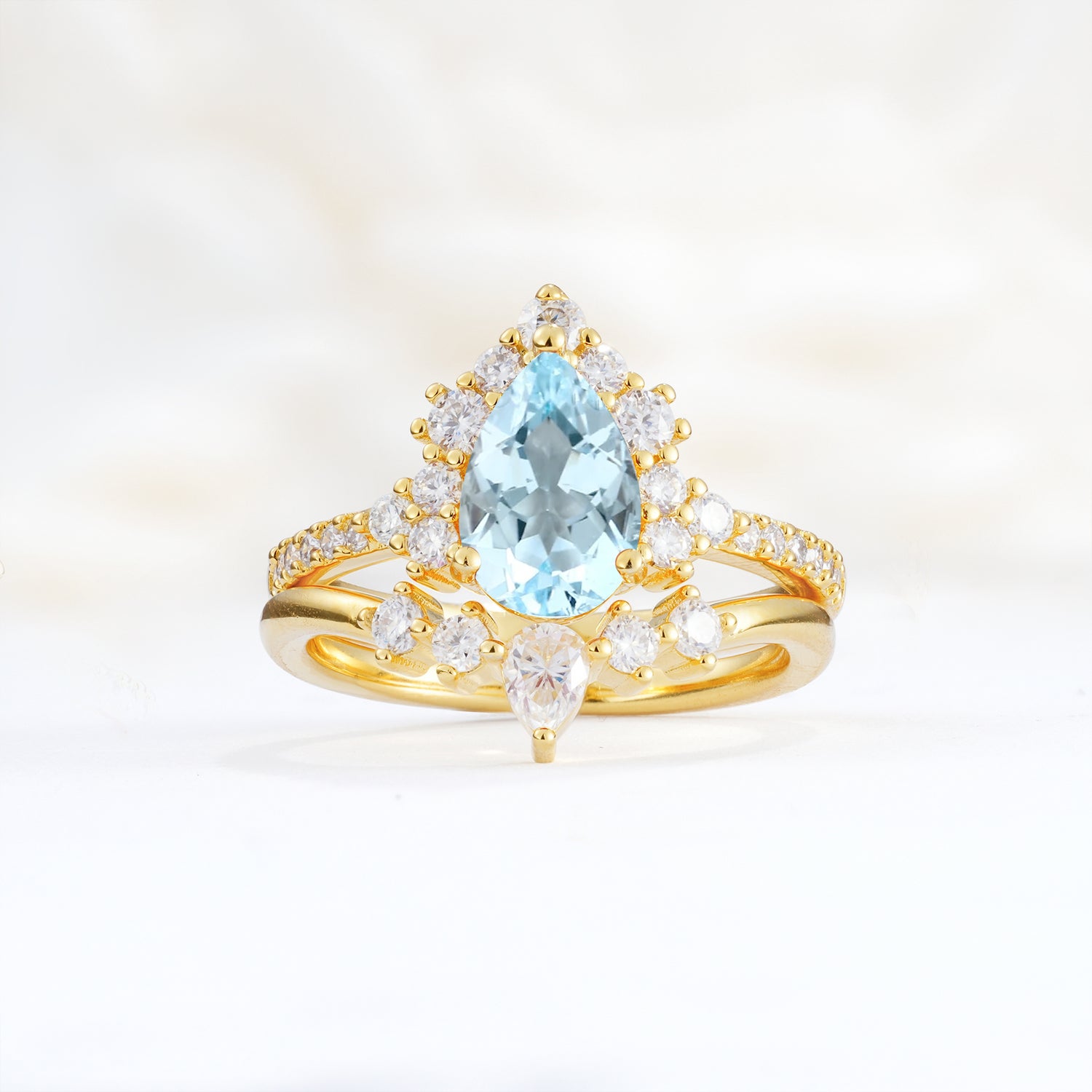 SR17164 Aquamarine Ring - Additional view