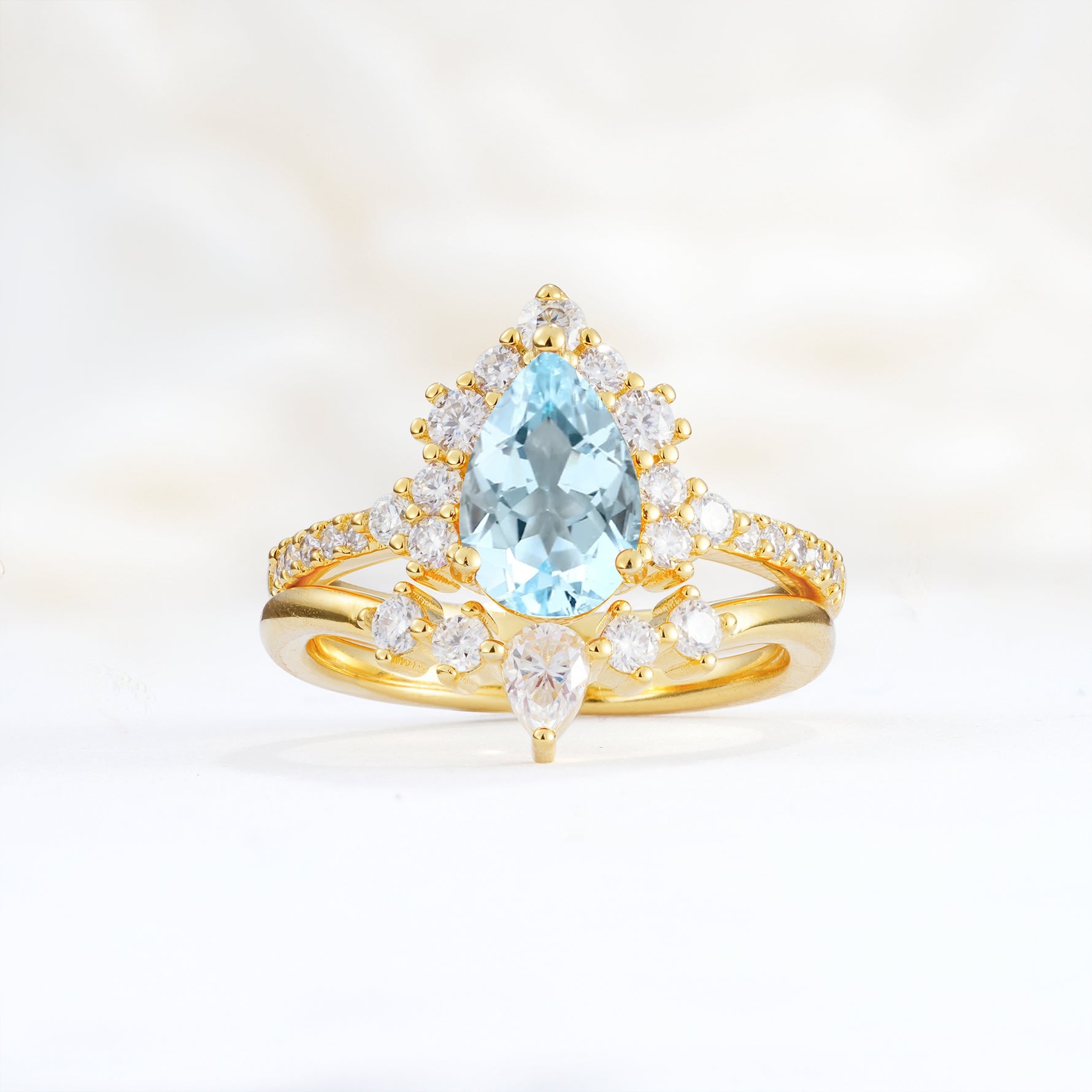 SR17164 Aquamarine Ring - Additional view