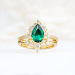 SR17164 Emerald Ring - Additional view