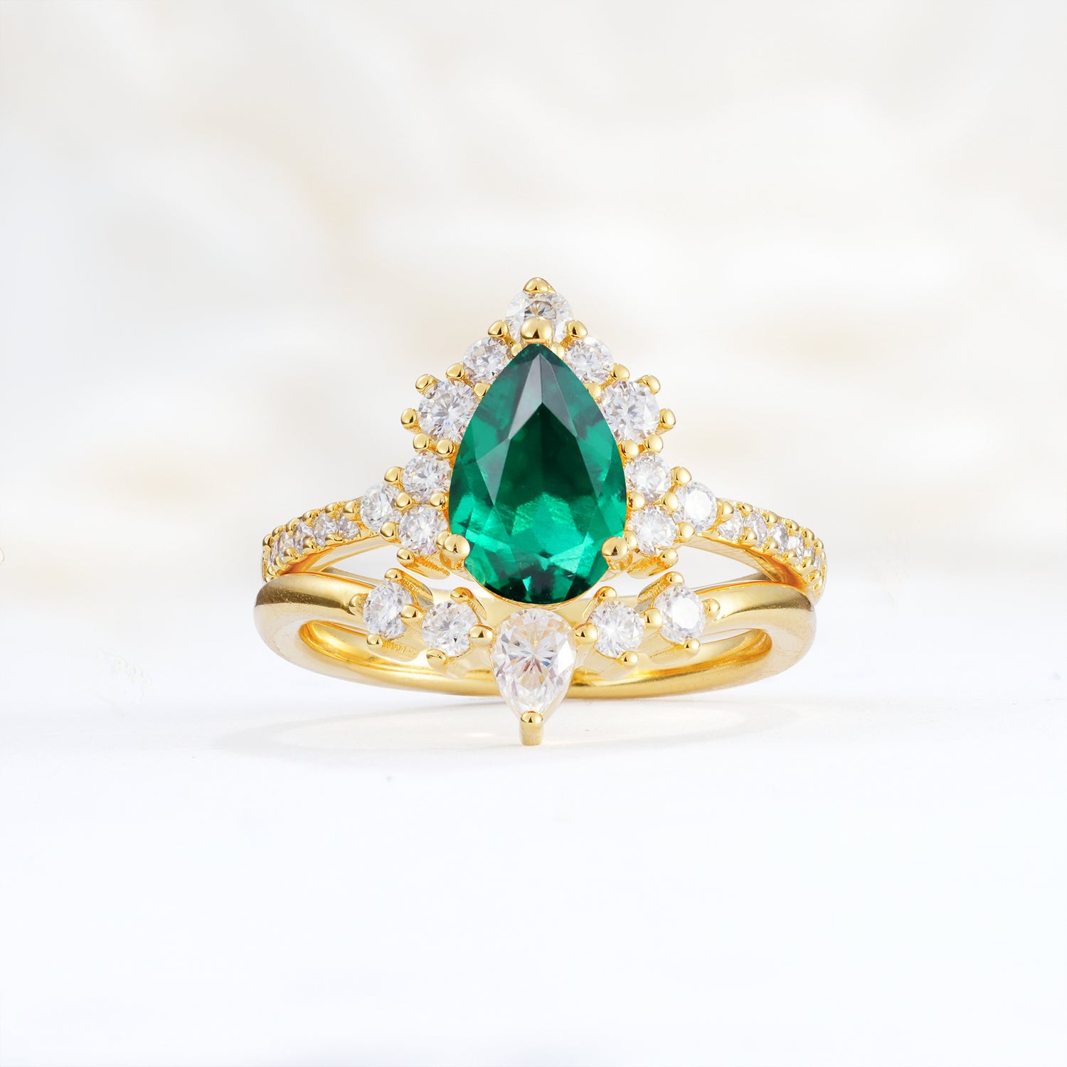 SR17164 Emerald Ring - Additional view