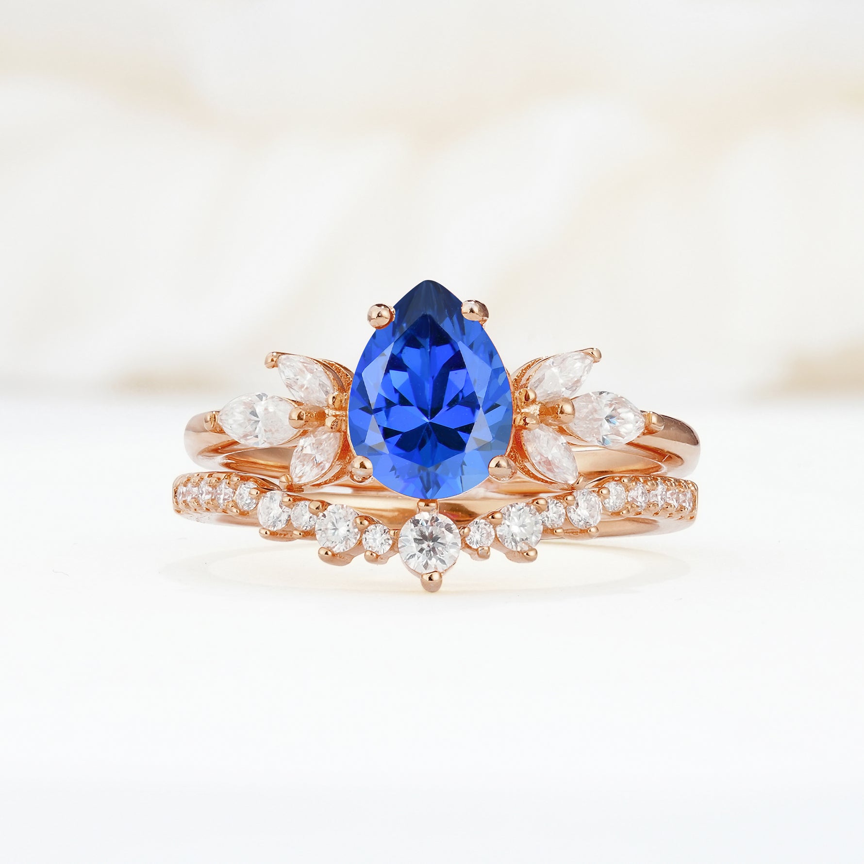 SR17165 Sapphire Ring - Additional view