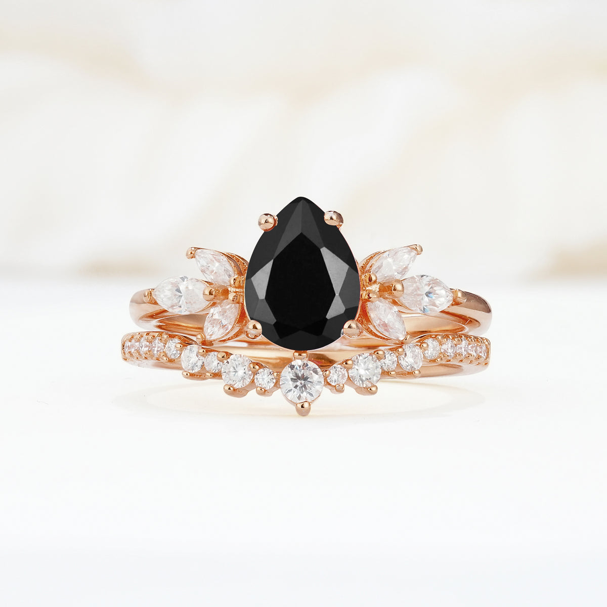 SR17165 Black Onyx Ring - Additional view