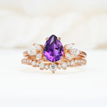 SR17165 Amethyst Ring - Additional view