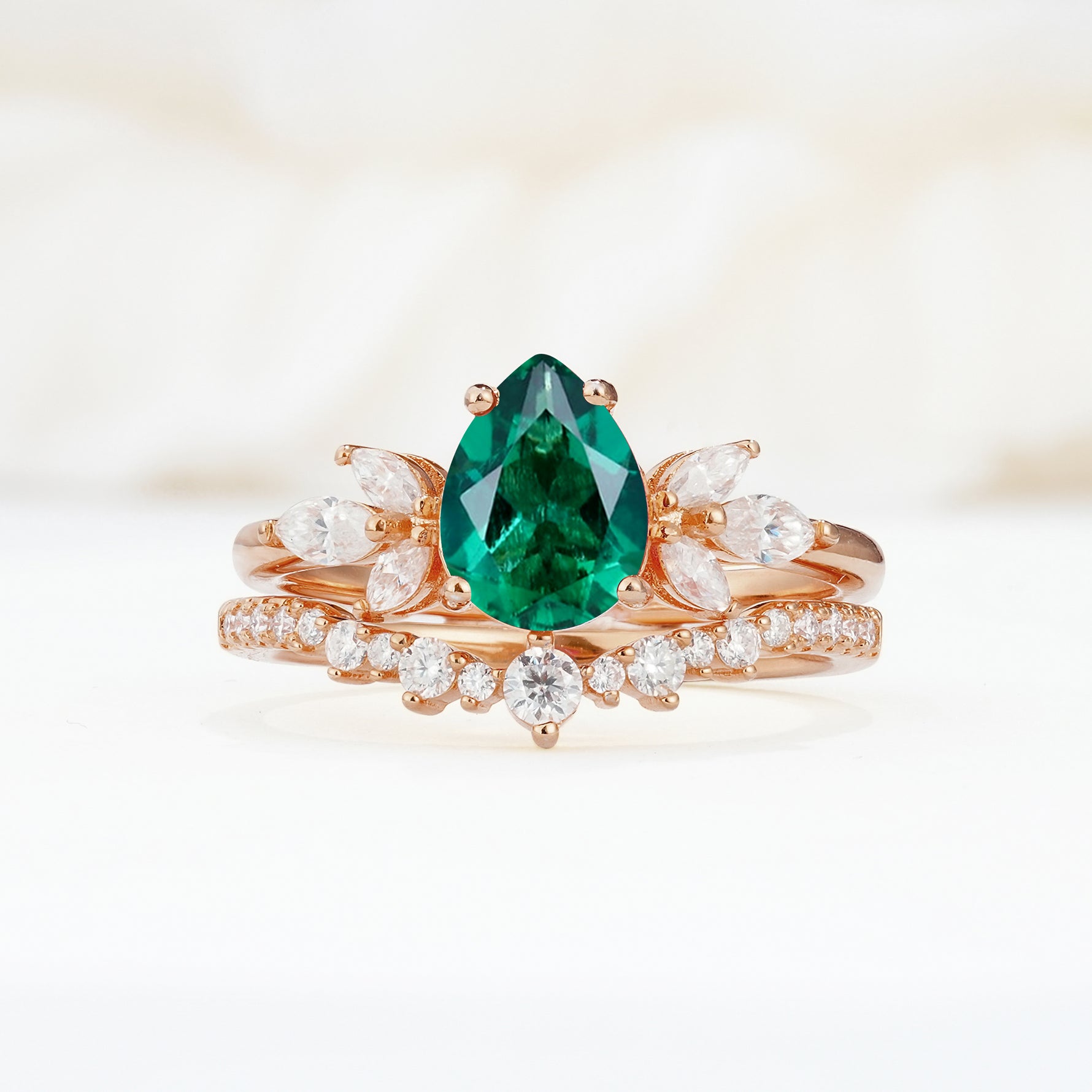 SR17165 Emerald Ring - Additional view