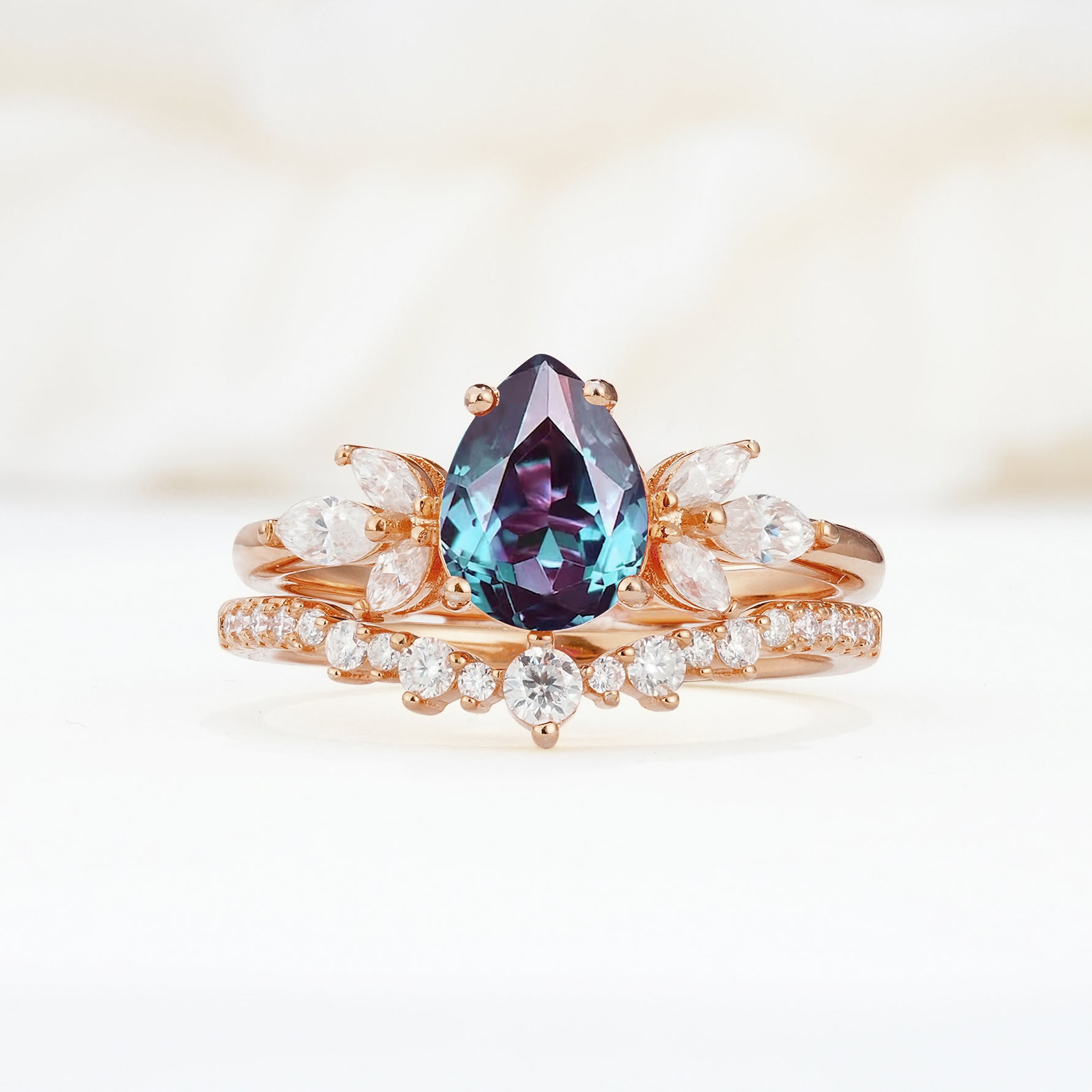 SR17165 Alexandrite Ring - Additional view