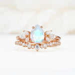 SR17165 Moonstone Ring - Additional view