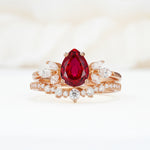 SR17165 Ruby Ring - Additional view