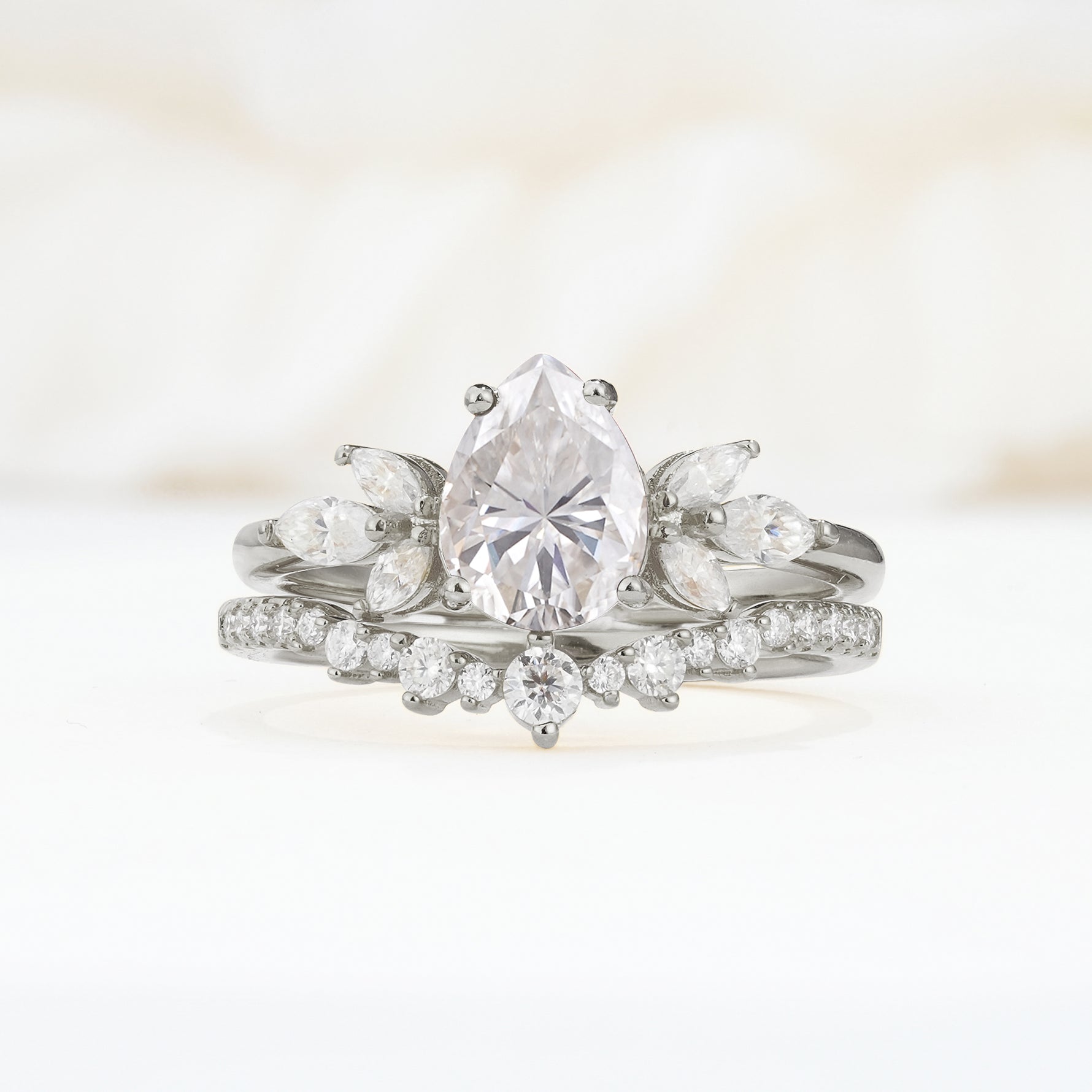 SR17165 Moissanite Ring - Additional view