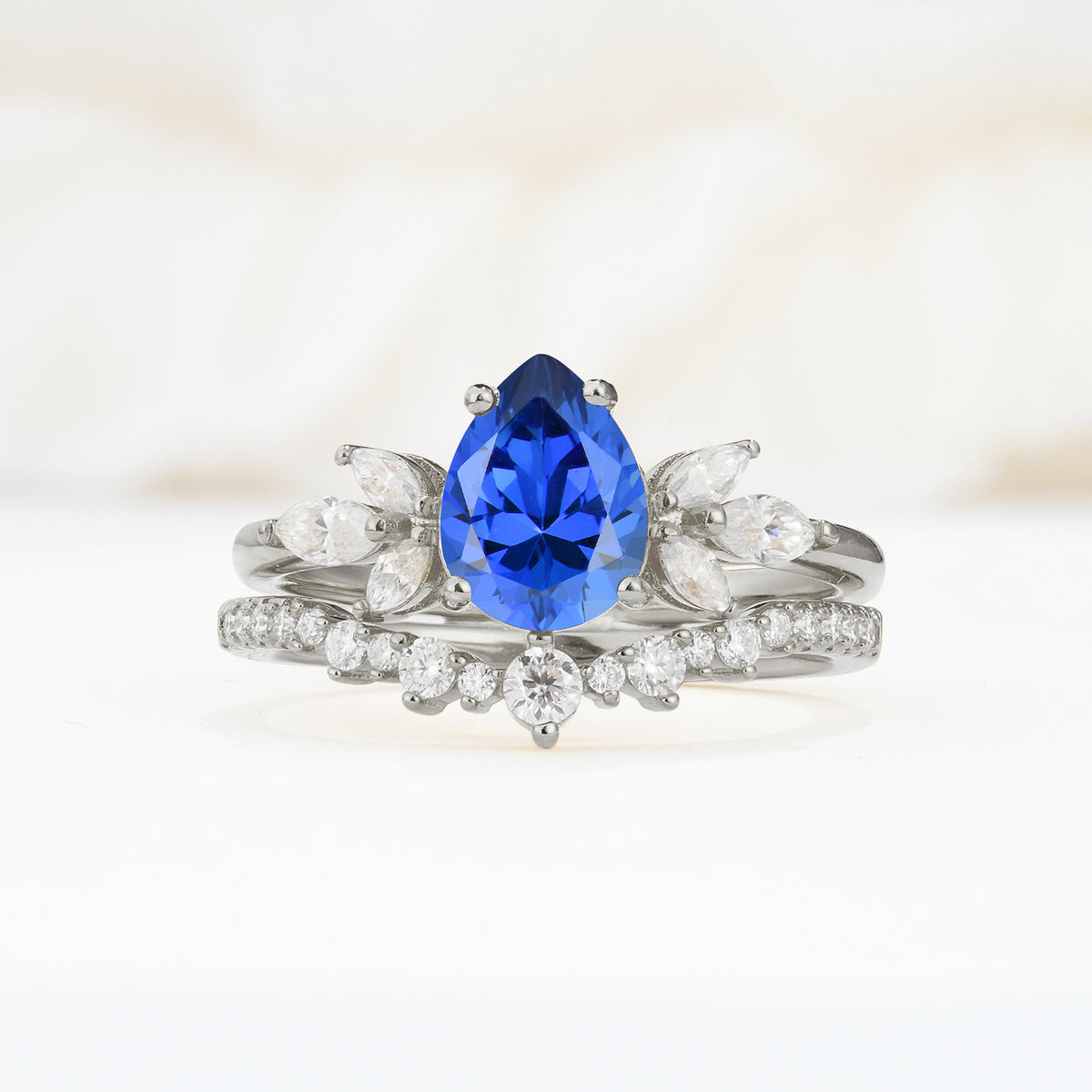SR17165 Sapphire Ring - Additional view