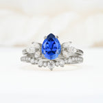 SR17165 Sapphire Ring - Additional view