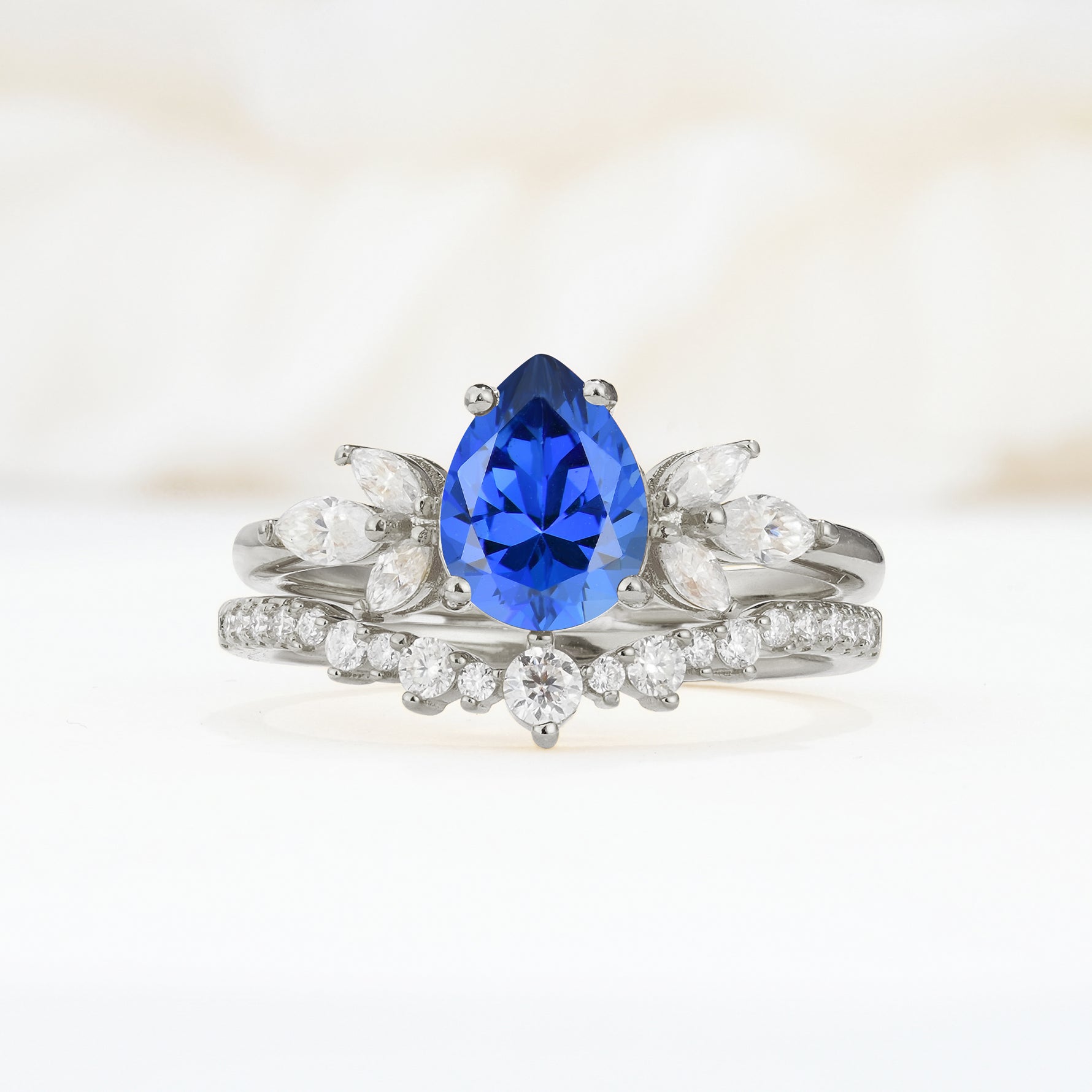SR17165 Sapphire Ring - Additional view