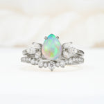 SR17165 Fire Opal Ring - Additional view