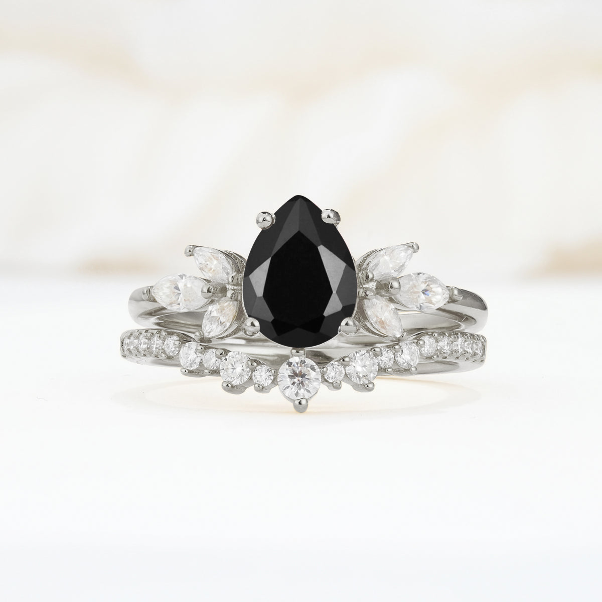 SR17165 Black Onyx Ring - Additional view