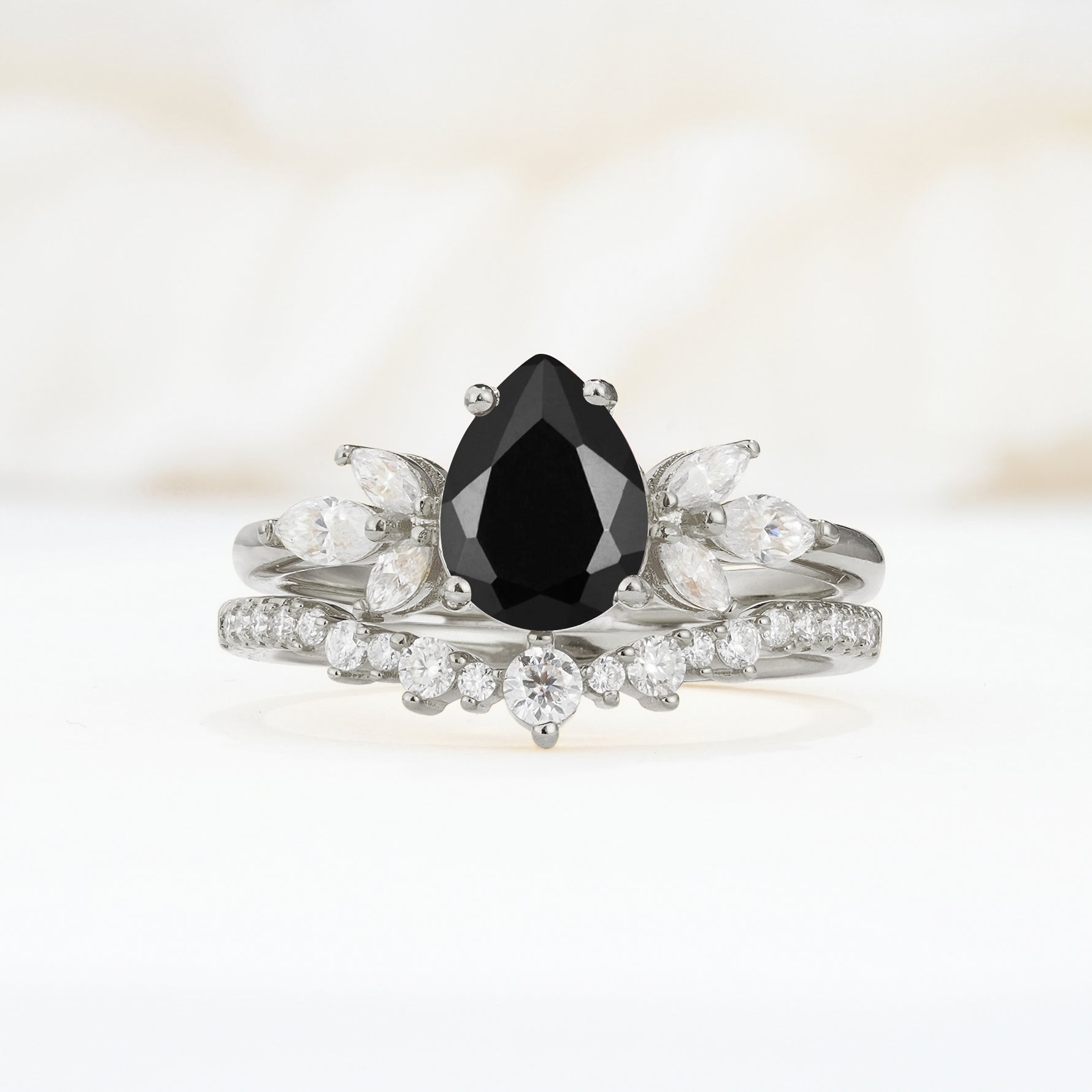 SR17165 Black Onyx Ring - Additional view