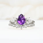 SR17165 Amethyst Ring - Additional view