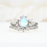 SR17165 Moonstone Ring - Additional view