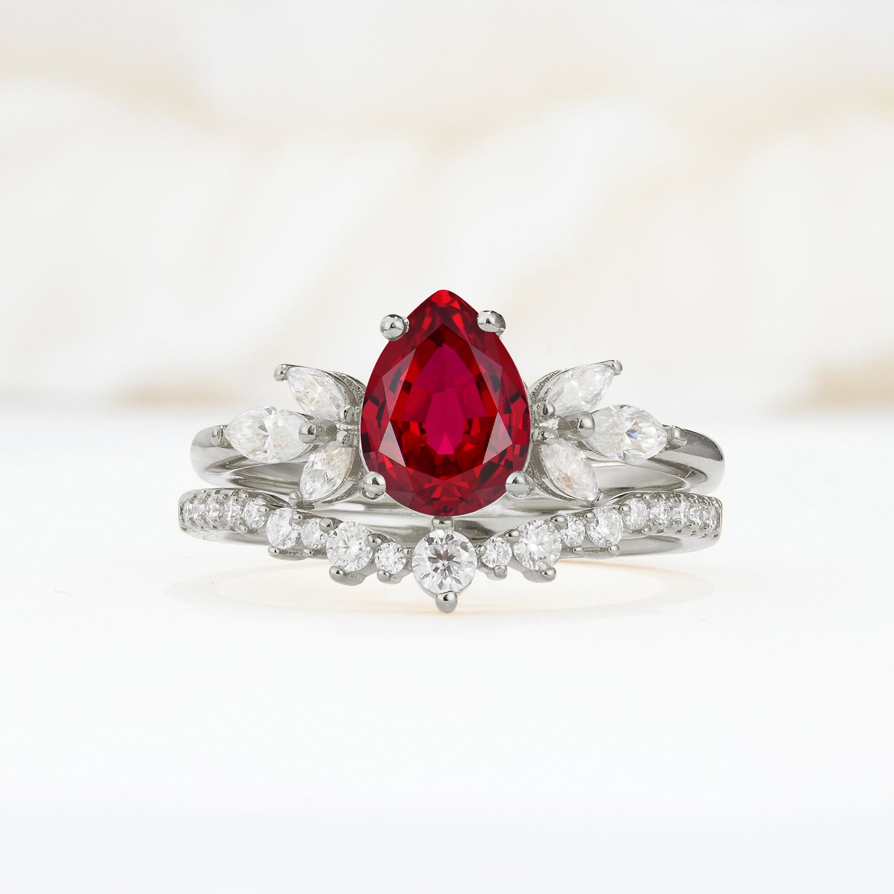 SR17165 Ruby Ring - Additional view
