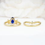 SR17165 Sapphire Ring - Additional view