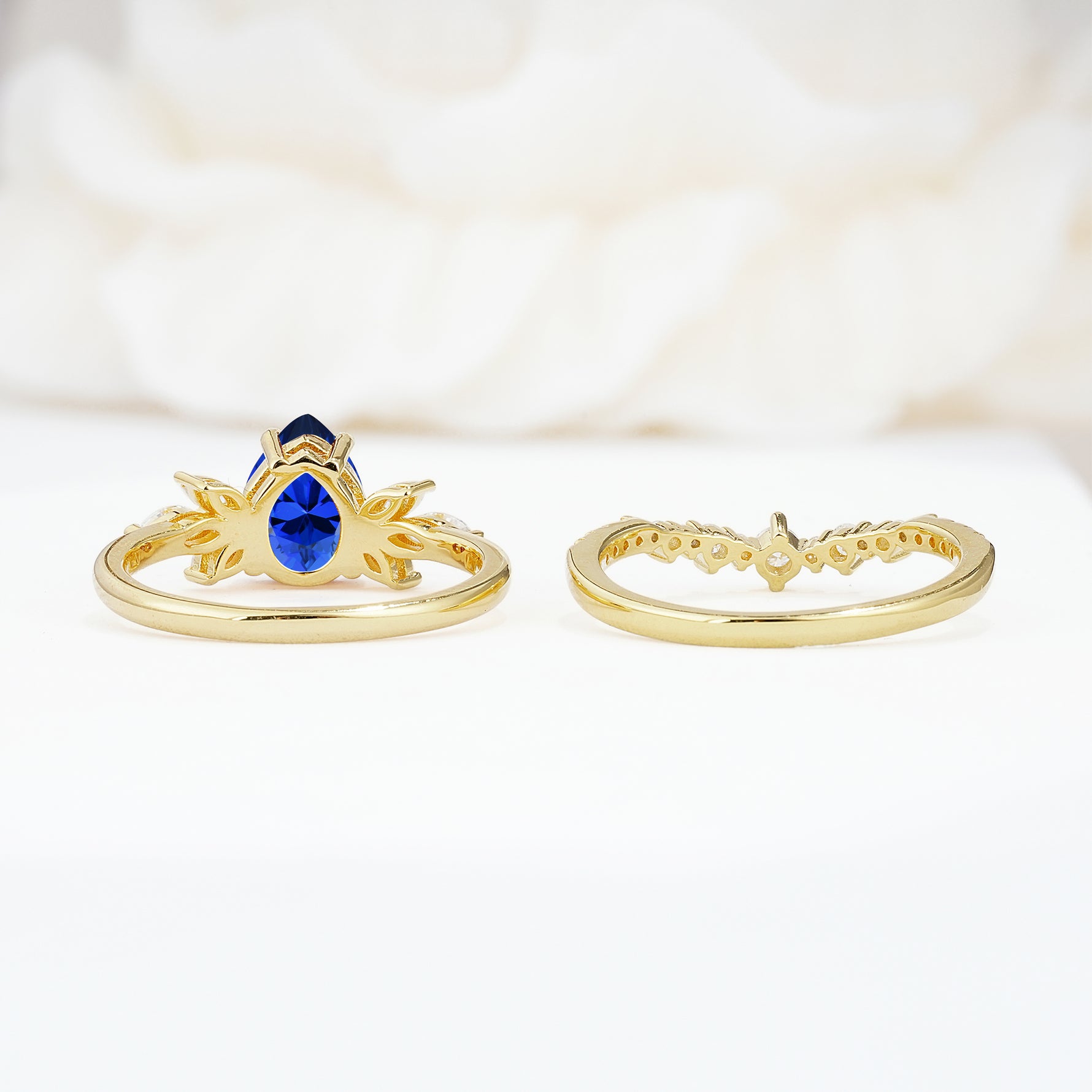 SR17165 Sapphire Ring - Additional view