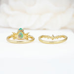 SR17165 Fire Opal Ring - Additional view