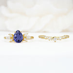 SR17165 Tanzanite Ring - White-Gold