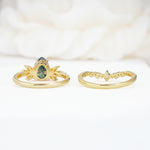 SR17165 Moss Agate Ring - Additional view