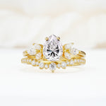 SR17165 Lab Diamond Ring - Yellow-Gold